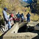 हिल्दुम बिधुत बितरण केन्दको ओभर फ्लो र इन्टेक मर्मत सकियो तर सिमेन्ट सेट हुन बाँकी