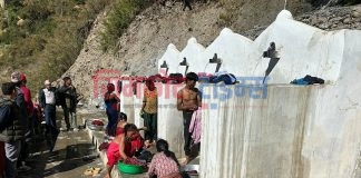 पानीको मुलमा धारा निर्माण गरेपछि स्थानीयलाई सहज