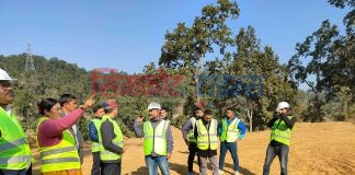 कर्णाली जलस्रोत मन्त्री बुढाद्वारा भेरी पम्पिङ आयोजनाको अनुगमन