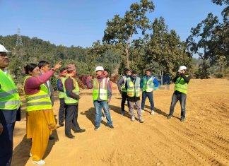 कर्णाली जलस्रोत मन्त्री बुढाद्वारा भेरी पम्पिङ आयोजनाको अनुगमन