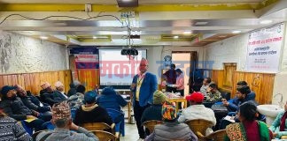 भोलीबाट आर्थिक गणना कार्य सुरु हुने लागि सात वटै गाउँपालिका पुगे गणक