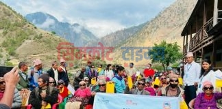 आँखा शिबिरबाट ५४ जनाको मोतिबिन्दुका बिरामीको शल्याक्रिया