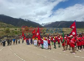 हुम्लामा सोह्रौ राष्ट्रपति रनिङ शिल्ड प्रतियोगिता सुरु