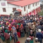 धुलाचौर बन्दको बिरुद्ध हुम्ला जिल्ला प्रशासन कार्यालय घेराउ