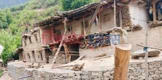 पहिरो खस्ने समस्याबाट दलित वस्ती सुरक्षित