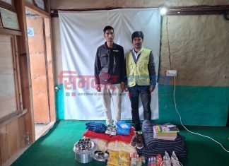 आगलागी पीडितकाे सहारा बन्दै गुडनेवर्स इन्टरनेसनल र किर्डाक नेपाल