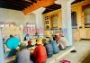 झुला बस्तीमा पुजाआजाका लागि आधुनिक गुम्बा निर्माण