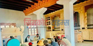 झुला बस्तीमा पुजाआजाका लागि आधुनिक गुम्बा निर्माण