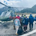 एक वर्षमा सात जना गर्भवतीको हेलिकोप्टरबाट उद्धार