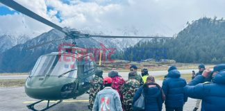 एक वर्षमा सात जना गर्भवतीको हेलिकोप्टरबाट उद्धार