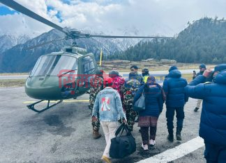 एक वर्षमा सात जना गर्भवतीको हेलिकोप्टरबाट उद्धार