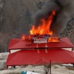 ताँजाकोट गाउँपालिकाको कार्यालयमा आगलागी, अत्यावश्यक कागजात जलेर नष्ट