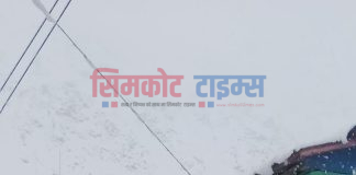 हिल्सामा दुई फिट हिमपात