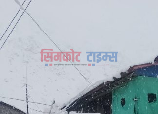 हिल्सामा दुई फिट हिमपात