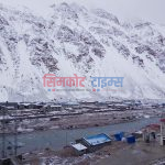 उत्तरी हुम्लामा हिमपात